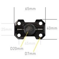 20mm Kugel Befestigungsplatte