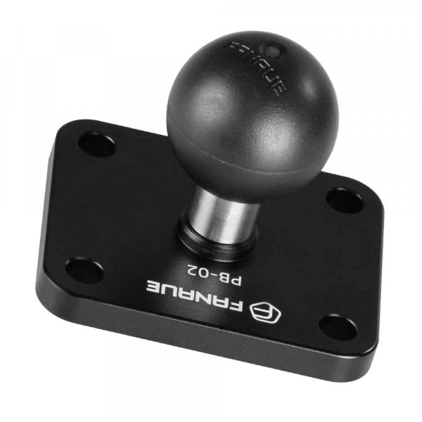 25mm Kugel auf Halteplatte (AMPS)