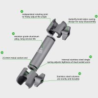 25mm Kugel, Haltearm 150mm PRO