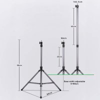 Professionelles Aluminium-Lichtstativ