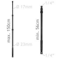 Selfie Stick / Haltearm PRO150  für Action Cams & Insta 360