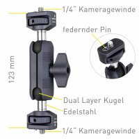 Racemount Magic Arm 1/4"