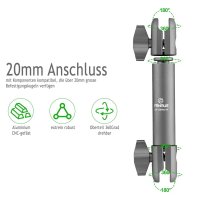 20mm Kugel, Haltearm 150mm PRO