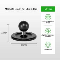 25mm Kugel auf MagSafe