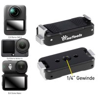 Magnet Mount 1/4" Gewinde für DJI Action 6