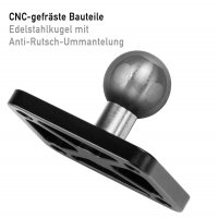 20mm Kugel auf Halteplatte (AMPS)