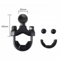 20mm Kugel auf U-Schelle