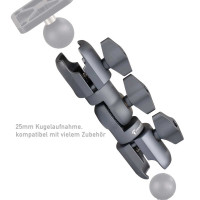25mm Kugel Doppelgelenkarm 120PRO