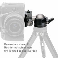 Kugelkopf 03 mit Arca Swiss Kameraplatte