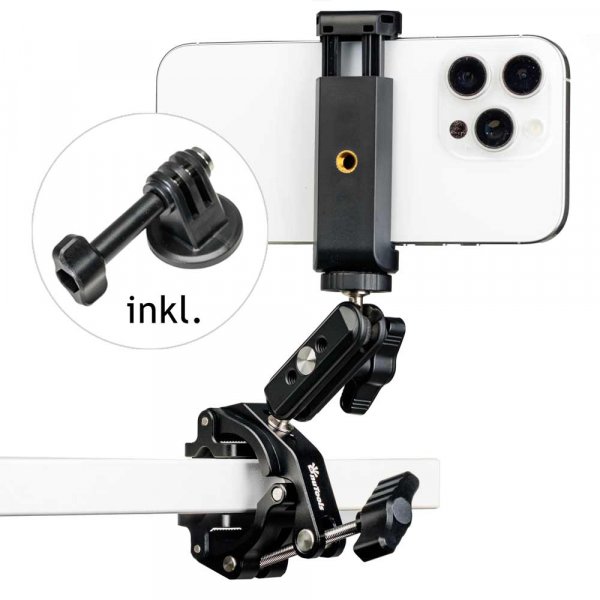 Multiklemme mit Mini Magic Arm Set