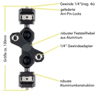 Saugfuss Set 3" Creator Bundle