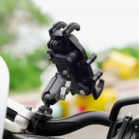 Motorrad Handyhalterung XL mit Vibrationsdämpfer