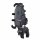 Motorrad Handyhalterung XL, Universal-Klemme 13-35mm, Vibrationsdämpfer