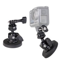 Magnet mit Kugelkopf + ActionCam Adapter