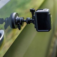 Magnet mit Kugelkopf + ActionCam Adapter