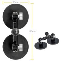 25mm Kugel, Doppelmagnet Set