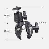 Klemme mit Kugelkopf / Clamp Mount R099