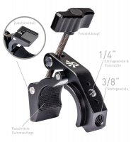 Super Klemme mit Mini Magic Arm